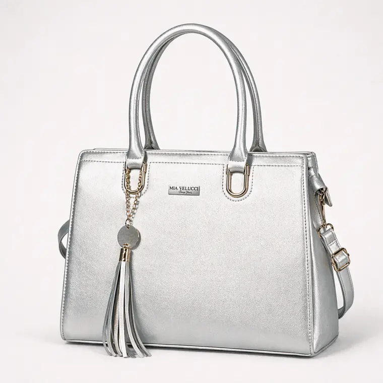 Cartera Giada Plateada 2