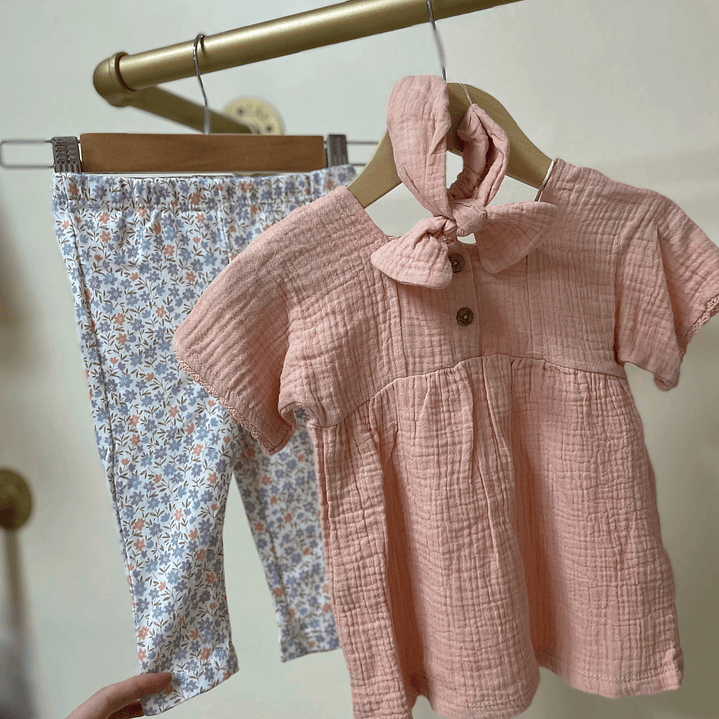 Set rosa 3 piezas  1