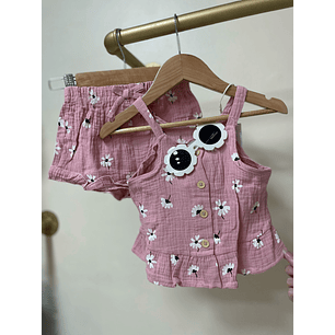 conjunto + lentes de sol 