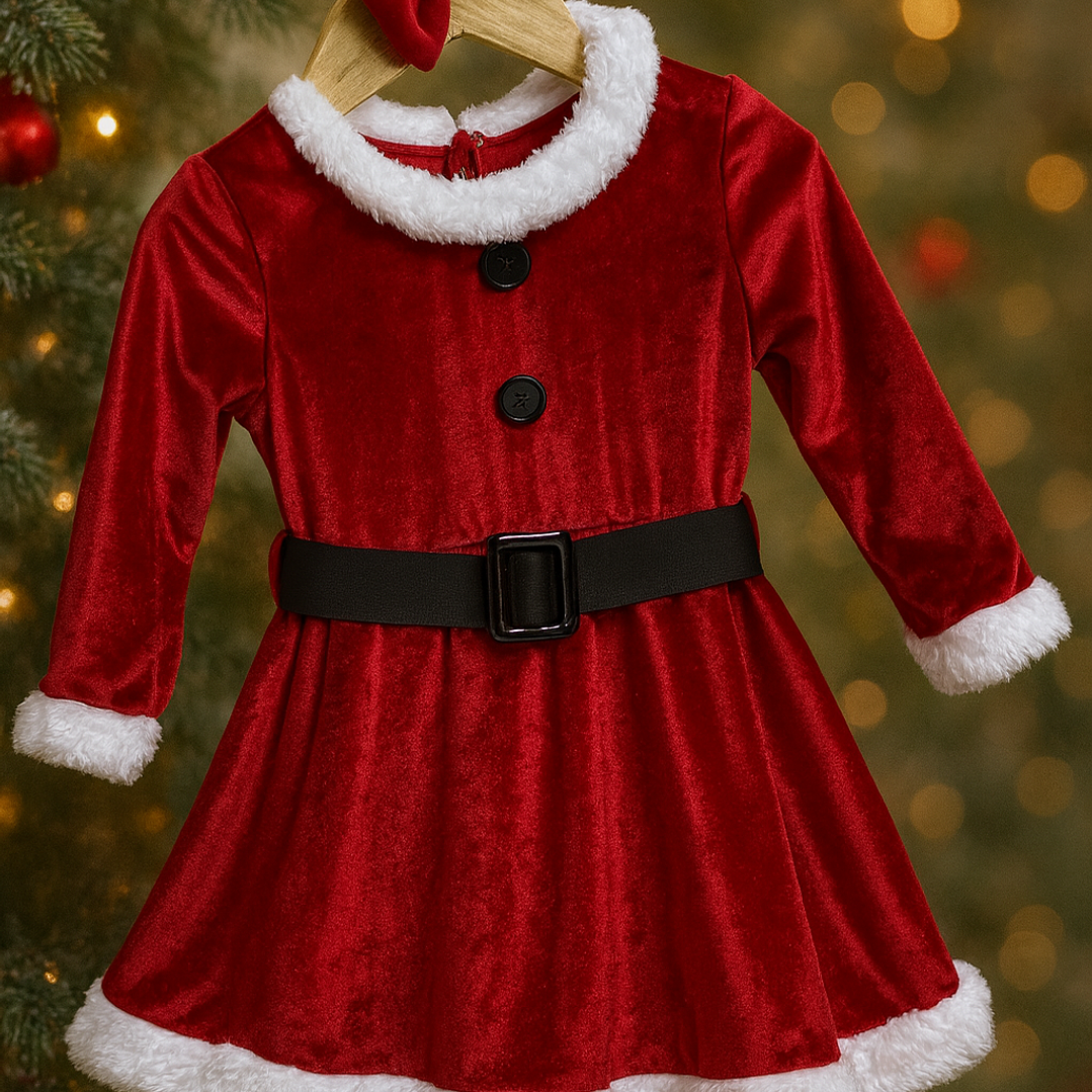 Vestido navideño - Cinturón  1