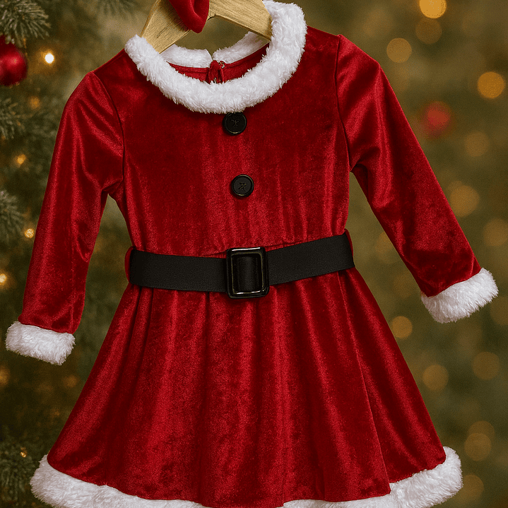 Vestido navideño - Cinturón  1