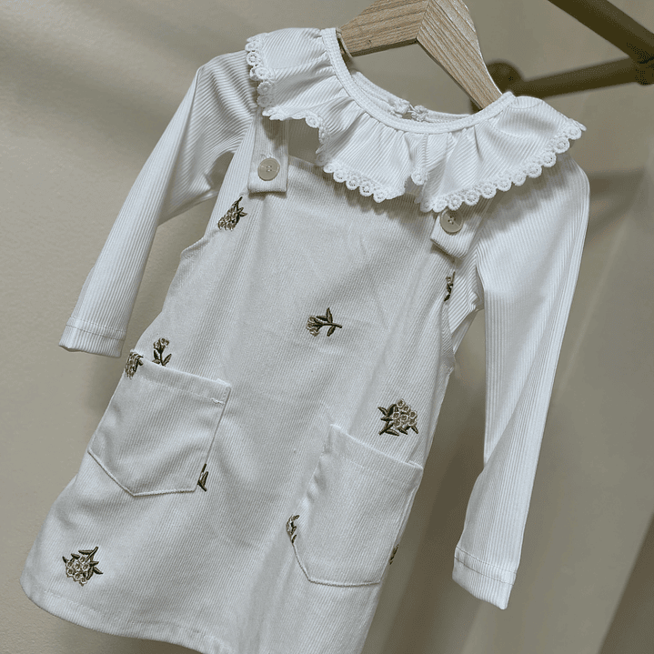 Jardinera + polera vintage 1