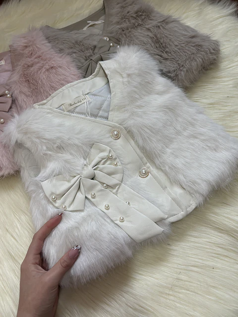 Chaqueta piel - Blanca