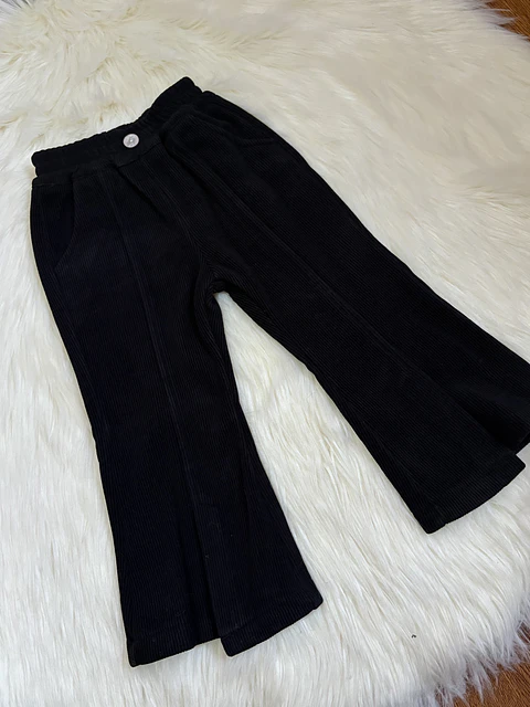 Pantalón Forrado - Negro 