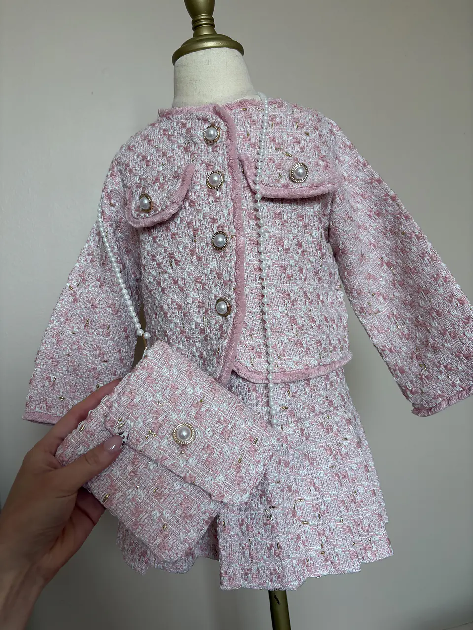 Conjunto Exclusivo - 3 Piezas Rosa 3