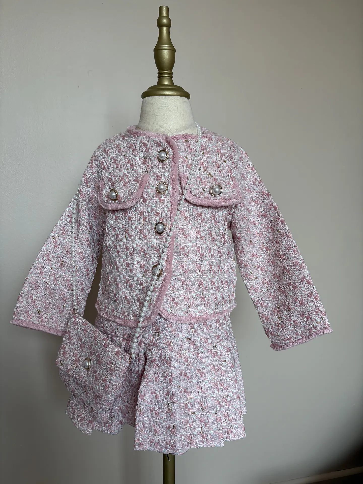 Conjunto Exclusivo - 3 Piezas Rosa 1