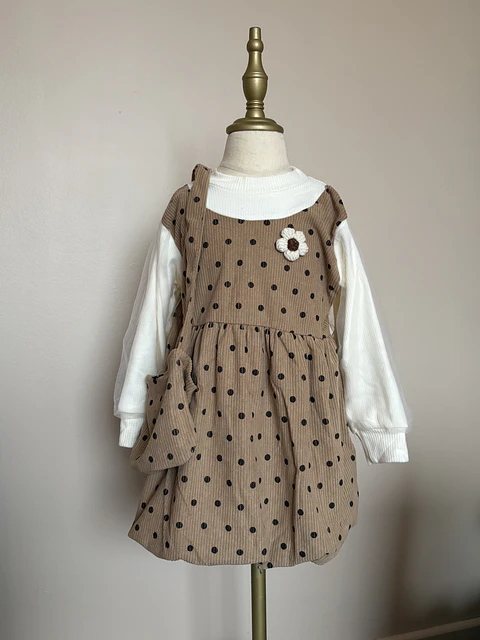 Vestido Beige - Cartera 