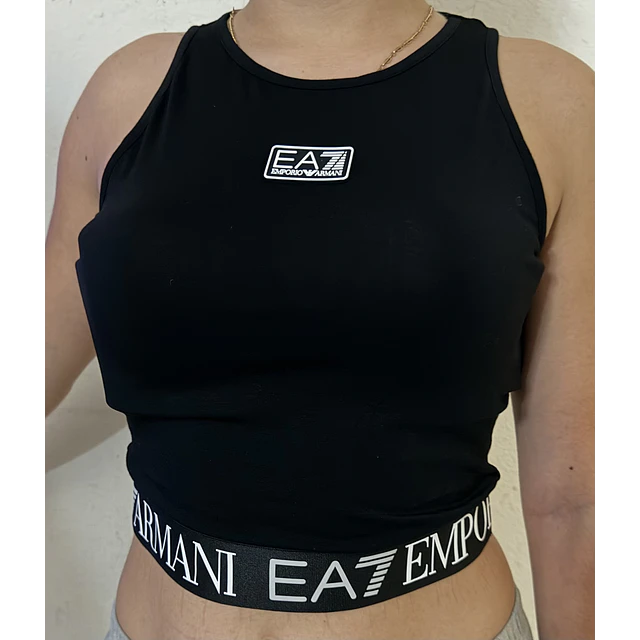 Polera crop top EMPORIO ARMANI 