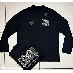 Poleron delgado EMPORIO ARMANI ( LOCAL - BODEGA )