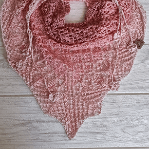 Cuello efecto encaje