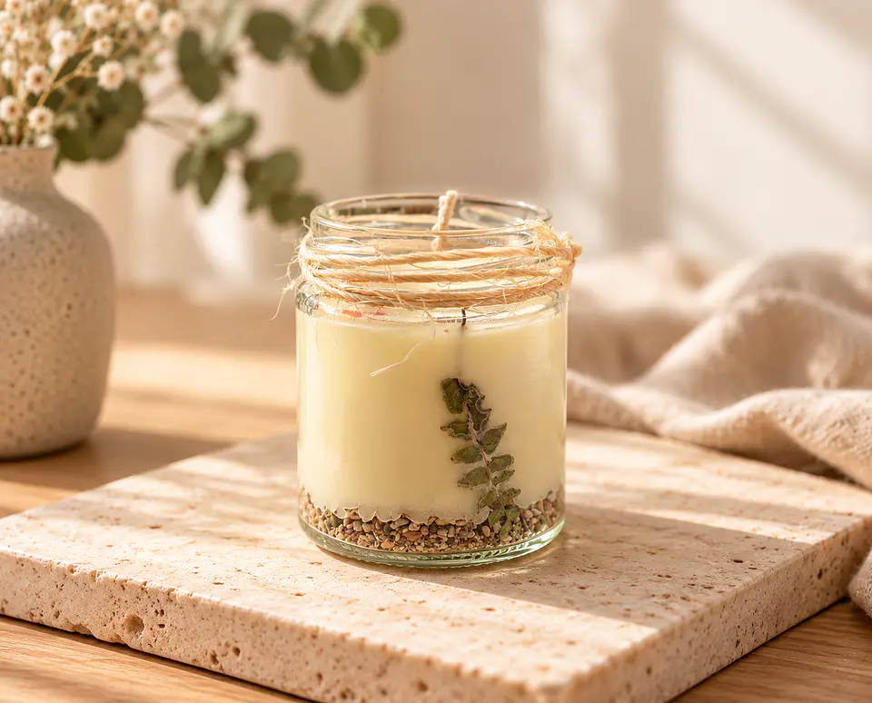 Vela aromática de soja  8