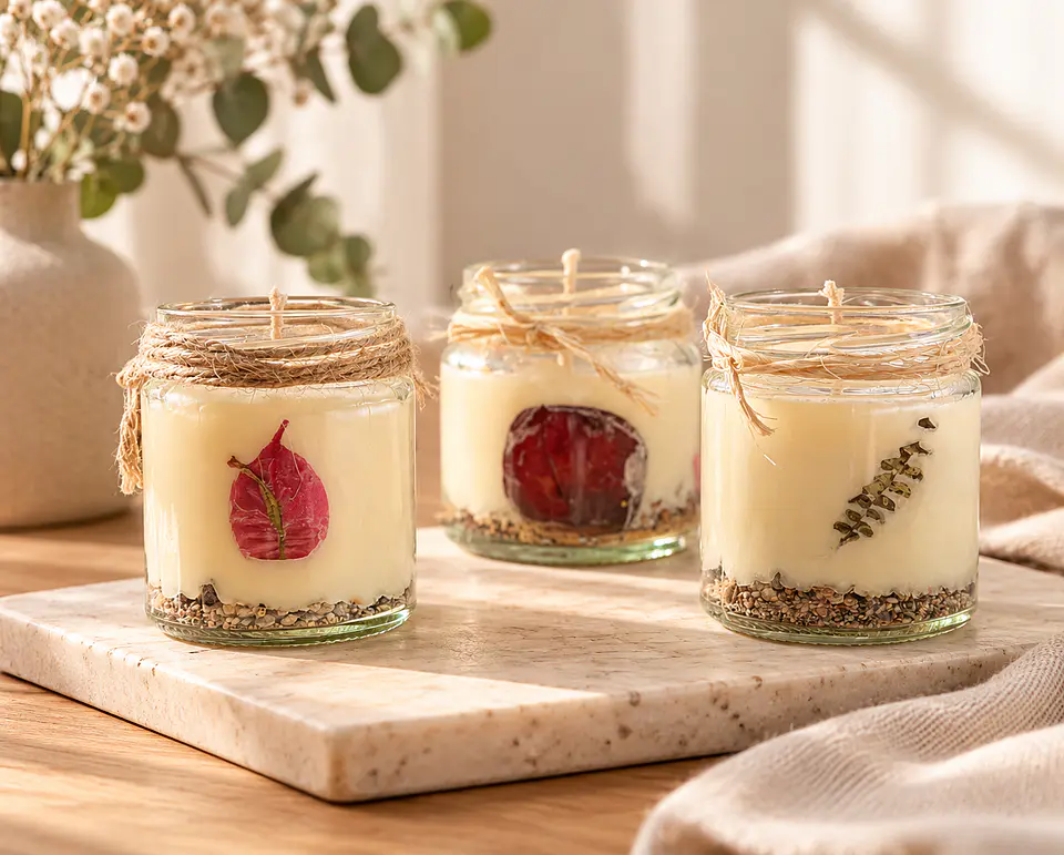 Vela aromática de soja  2