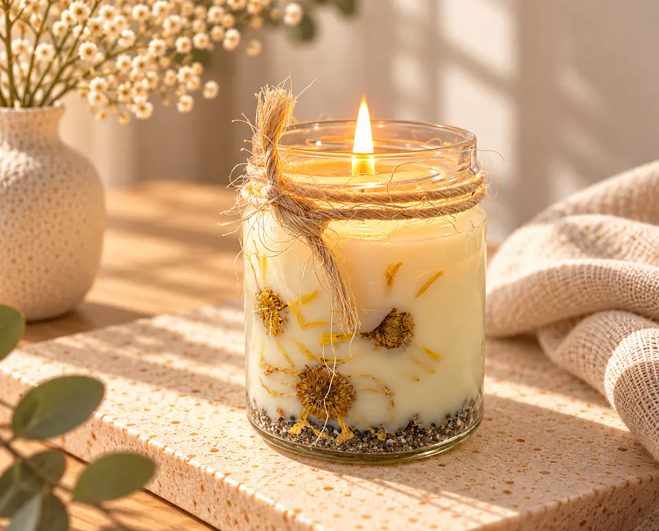 Vela aromática de soja  6