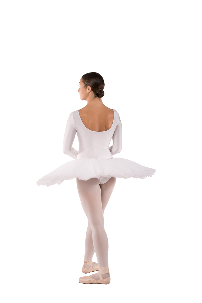 Tutu prato profissional, com mangas compridas | TUT016 | Envio em 48h!