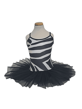Tutu clássico, para personagem Zebra | ML_TUTZEBRA | BLACK FRIDAY