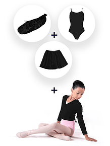 Set OXFORD - Conjunto maillot alça fina, saia e casaco | BLACK FRIDAY