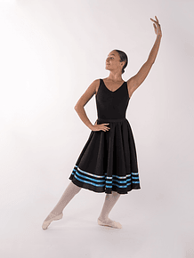 MARTINICA | SAI221 | Saia de Carácter com 3 fitas | BLACK FRIDAY