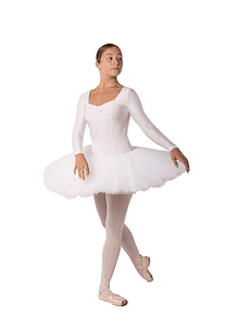 Tutu prato profissional, com mangas compridas | TUT016 | BLACK FRIDAY