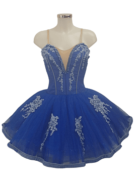 Tutu prato caído, em tom royal | ML_TUT508 | BLACK FRIDAY