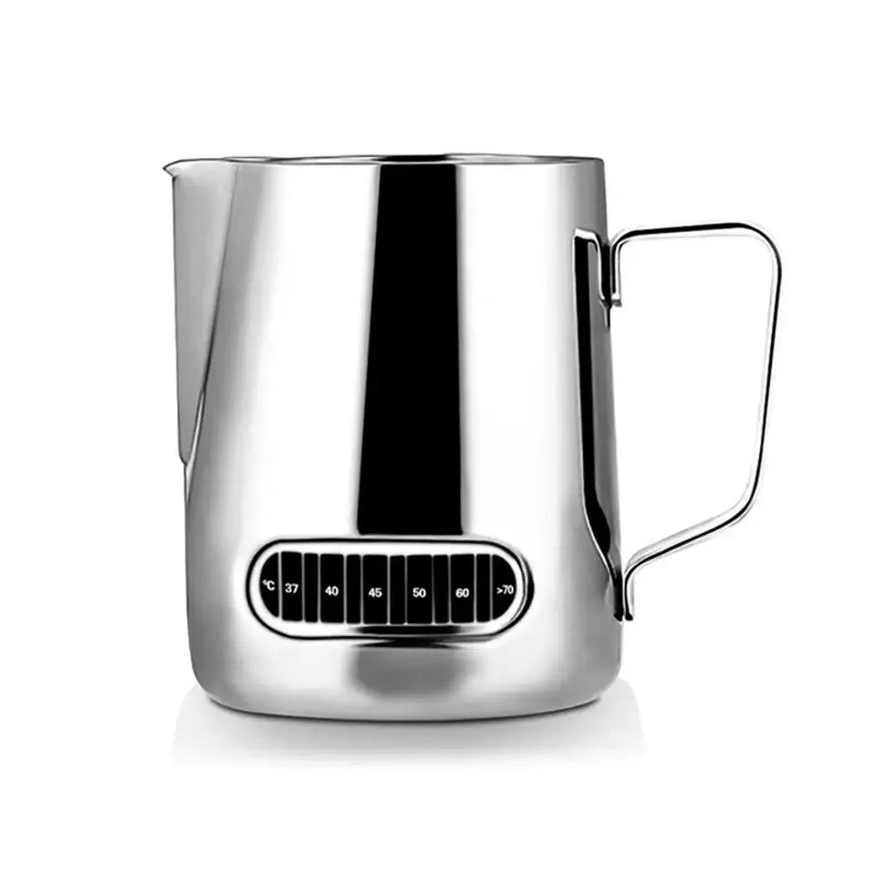 Jarra Espuma De Leche Para Texturizar Con Temporizador 600 ml 1