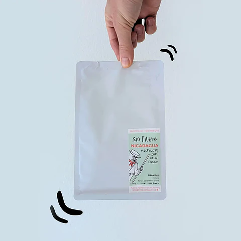 Café en grano "Café Sin Filtro - Nicaragua" 250 gr