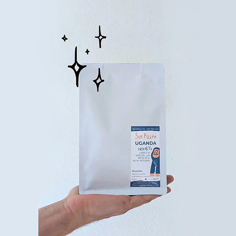 Café en grano "Café Sin Filtro - Uganda" 250 gr