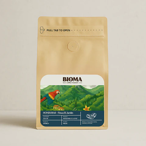 Café en grano "Café Bioma - Honduras" 250 gr