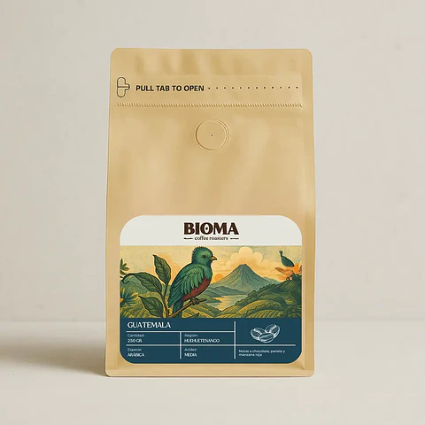 Café en grano "Café Bioma - Guatemala" 250 gr