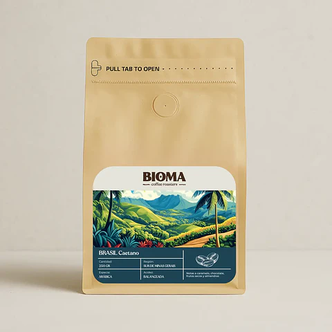Café en grano "Café Bioma - Brasil" 250 gr