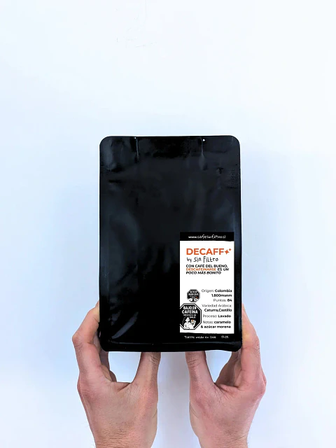 Café en grano Sin Filtro "Colombia Decaf" 250 gr
