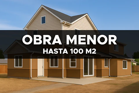 Regularización Obra Menor Ampliación menor a 100m2
