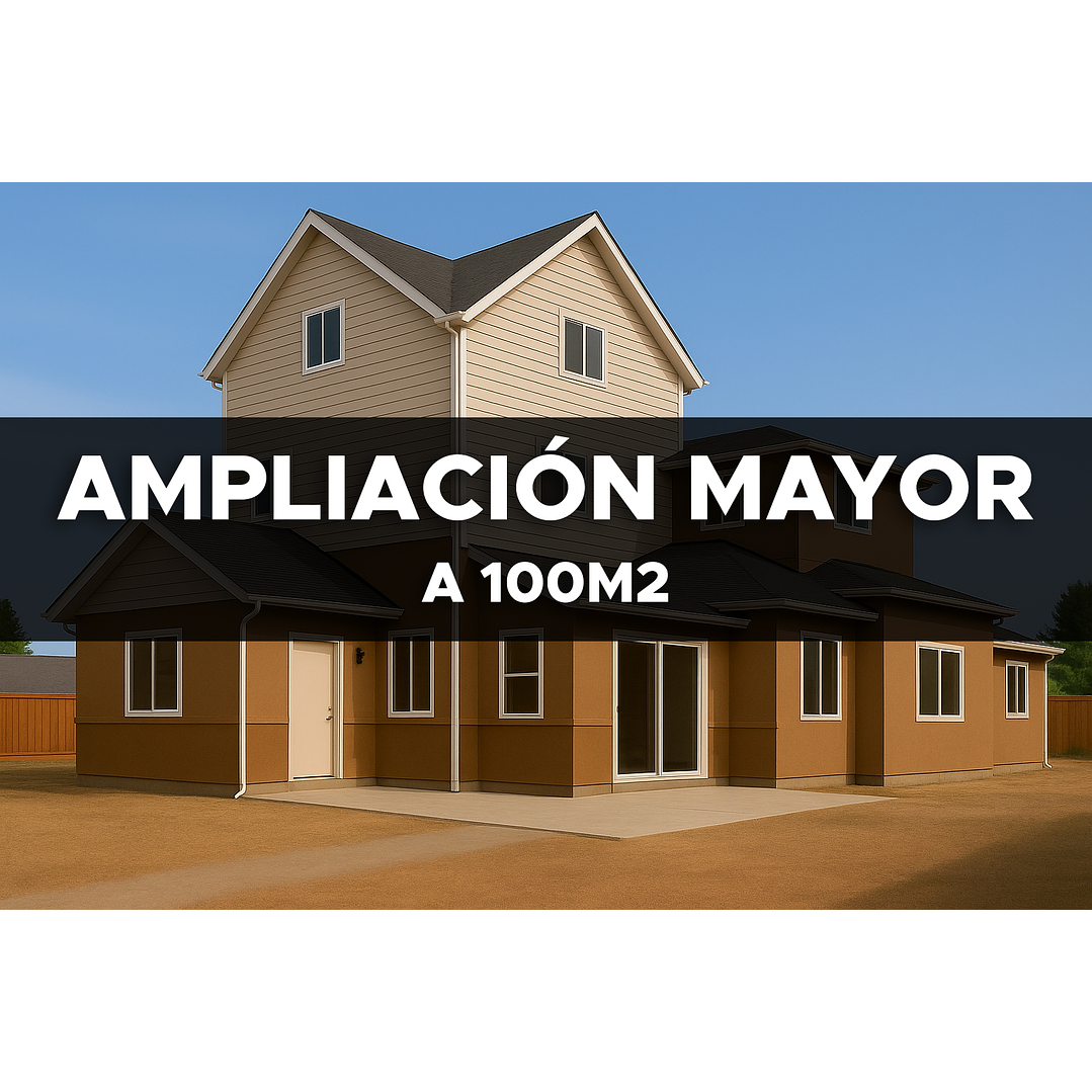 Regularización Obra Ampliación Mayor a 100m2 1