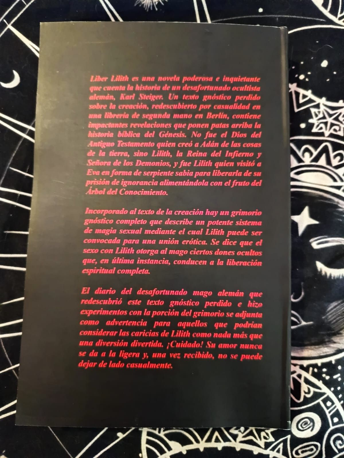 Libro Lilith (Donald Tyson) 2