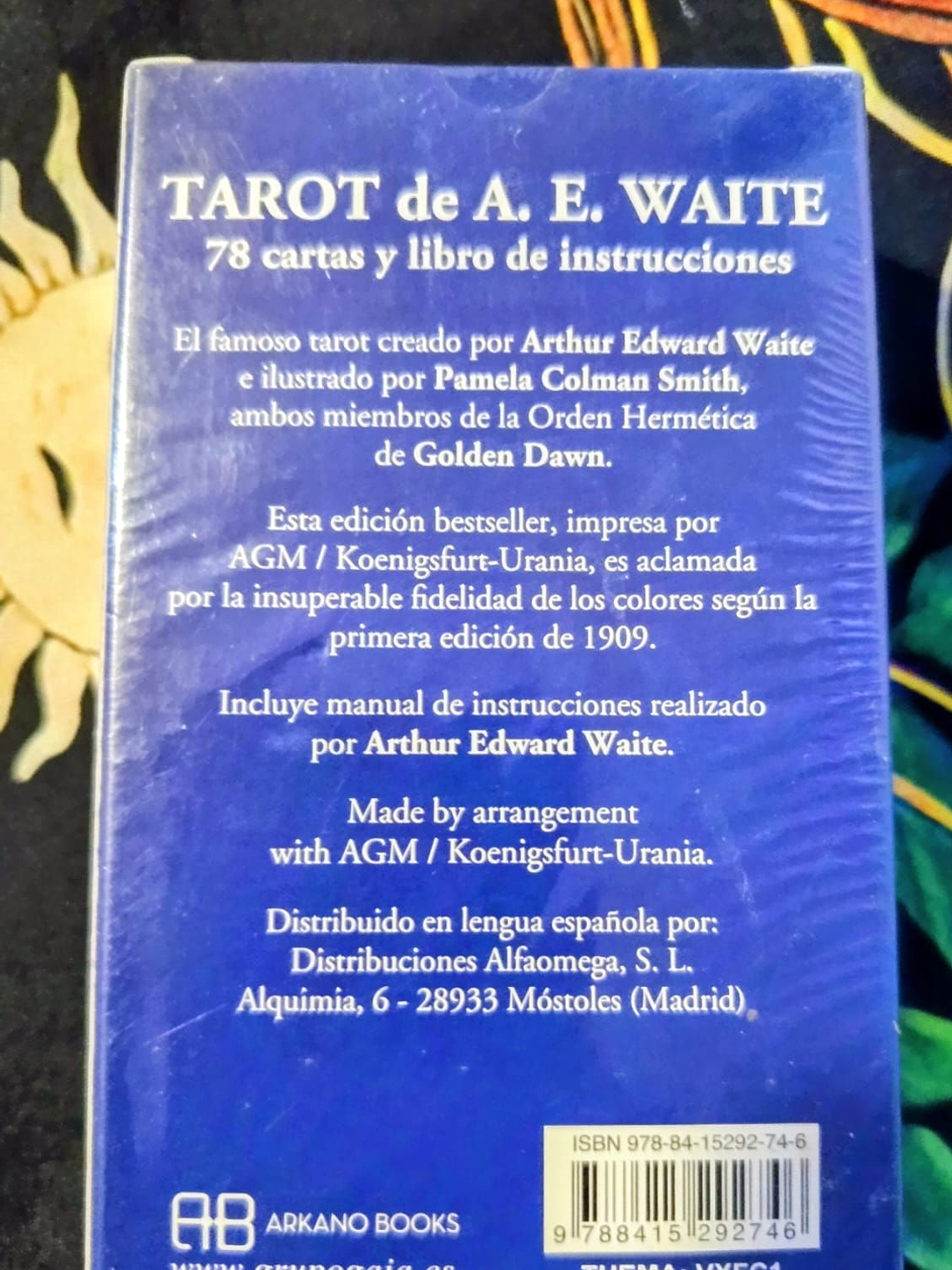 Tarot Rider Waite editorial Arkano Books 4
