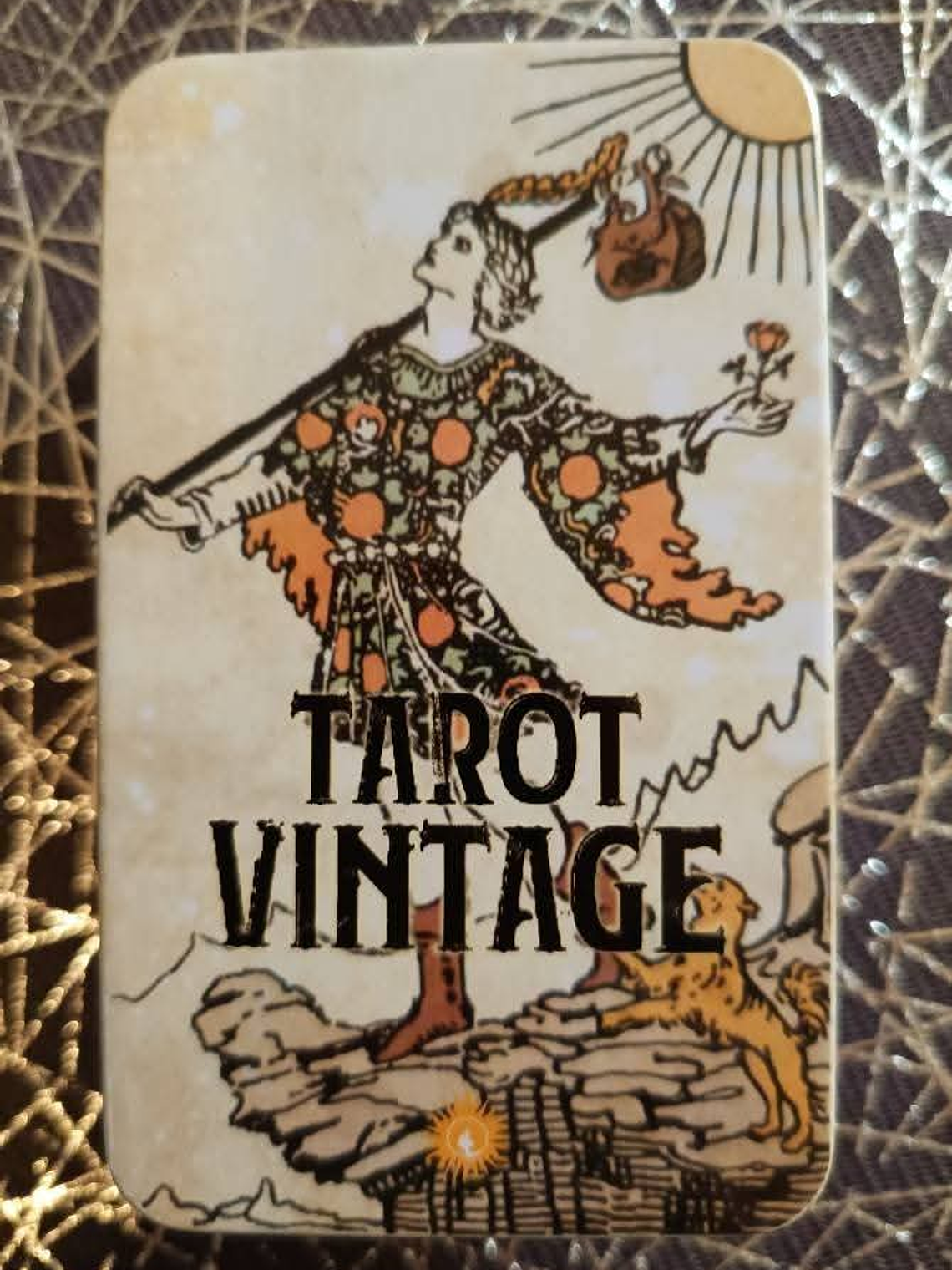 Tarot Rider Waite Edicion Vintage  Dorada 1