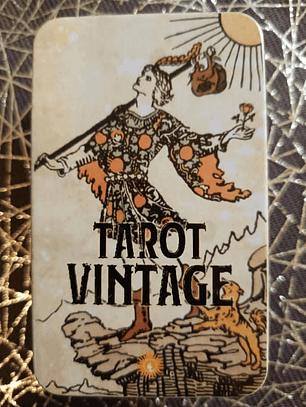 Tarot Rider Waite Edicion Vintage  Dorada