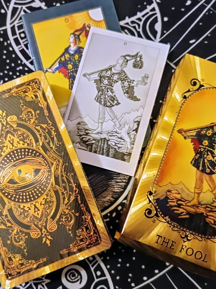 Tarot Rider Waite Edicion Dorada 1