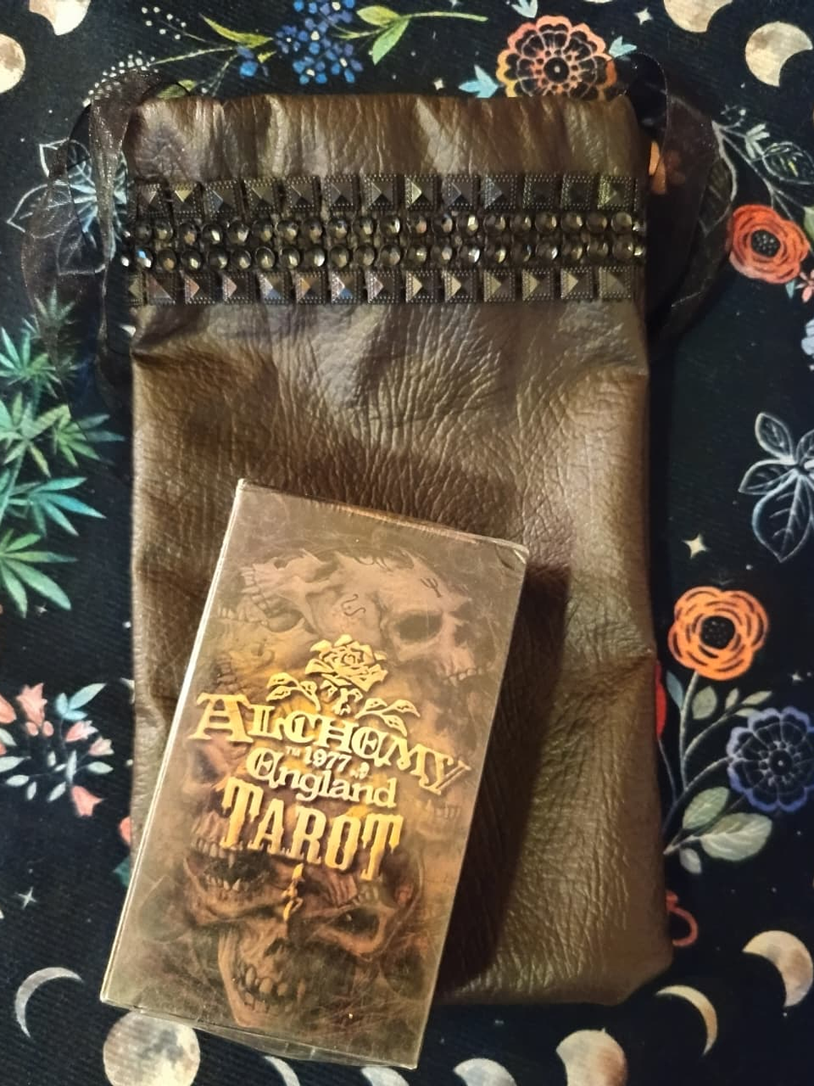 Sacos para Tarot Eco Cuero Cafe 2