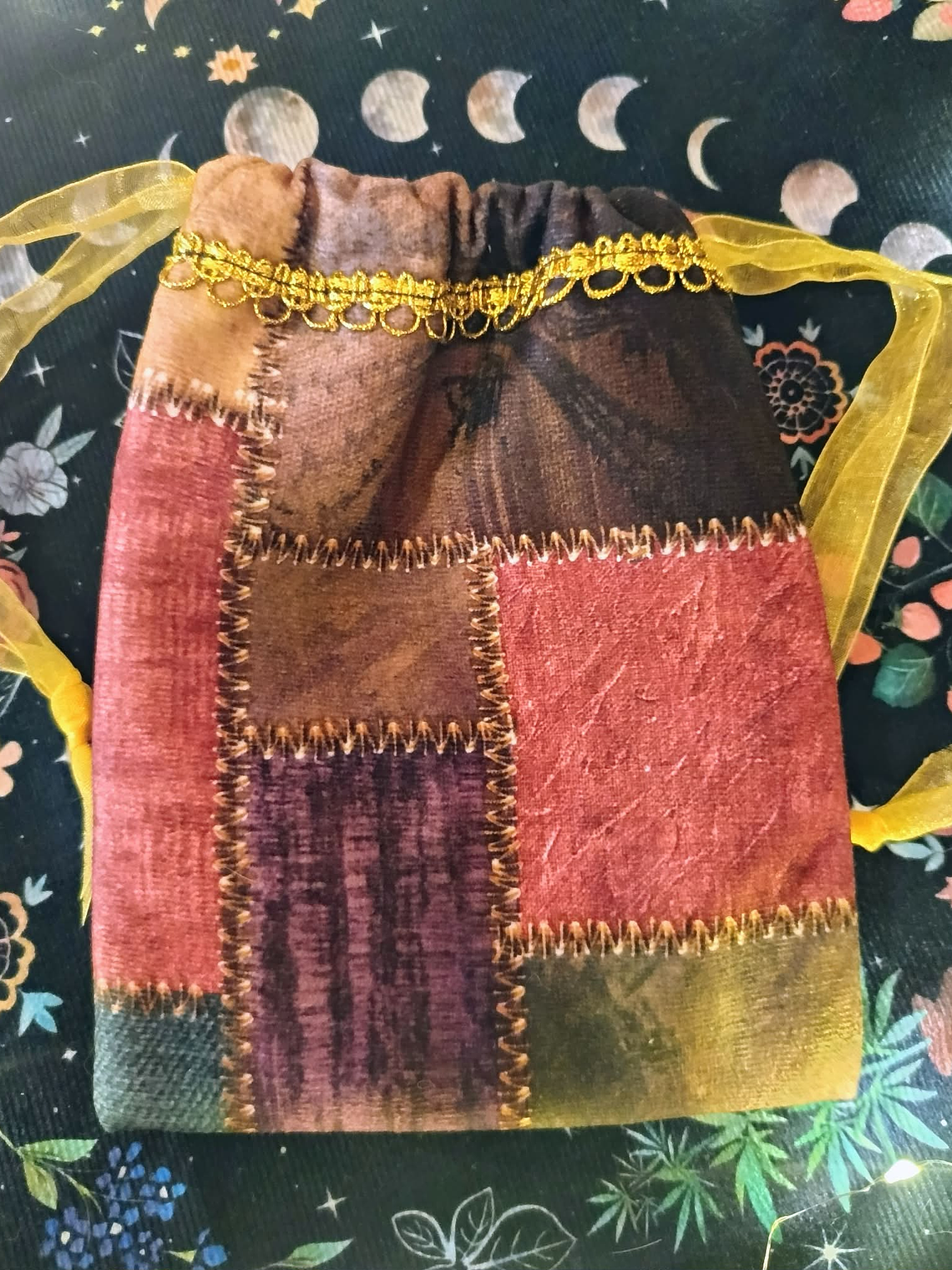 Sacos para Tarot diseño Pachwork  2