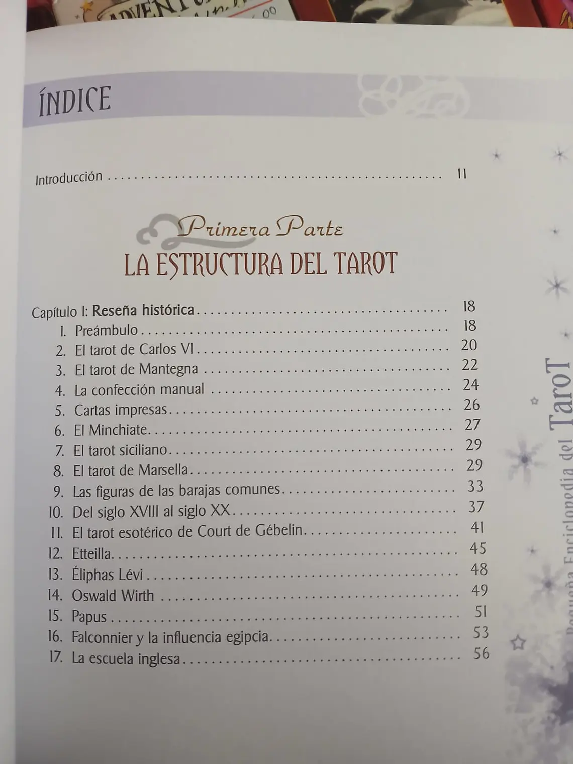 Pequeña Encicopledia del Tarot  5