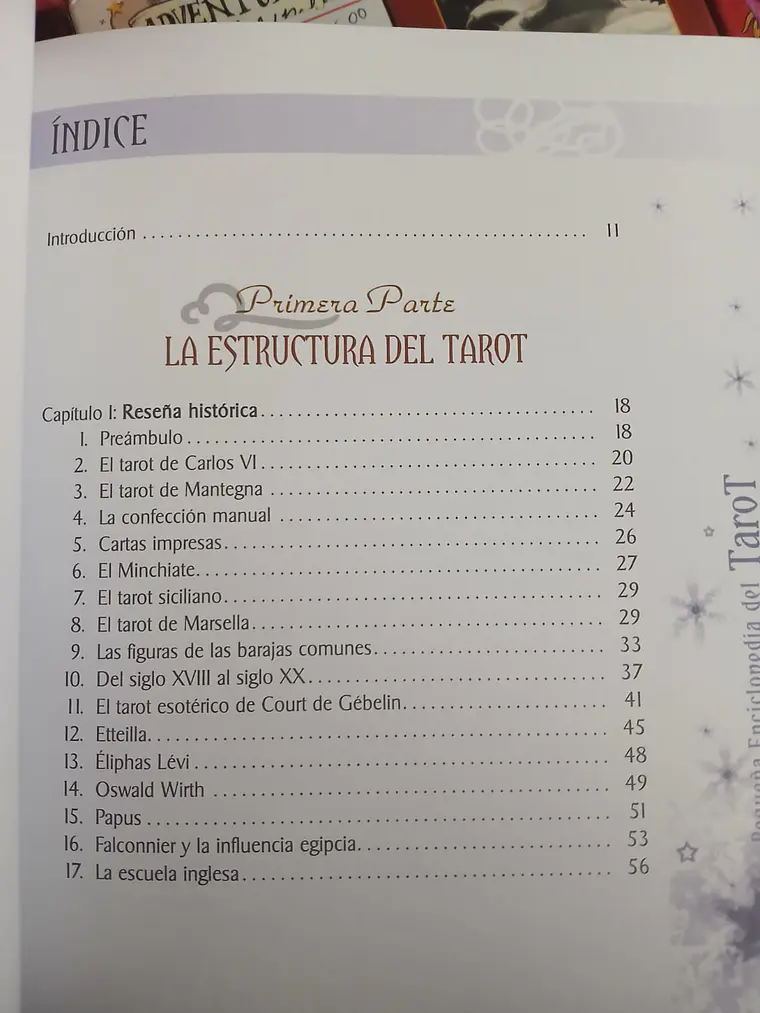 Pequeña Encicopledia del Tarot  5