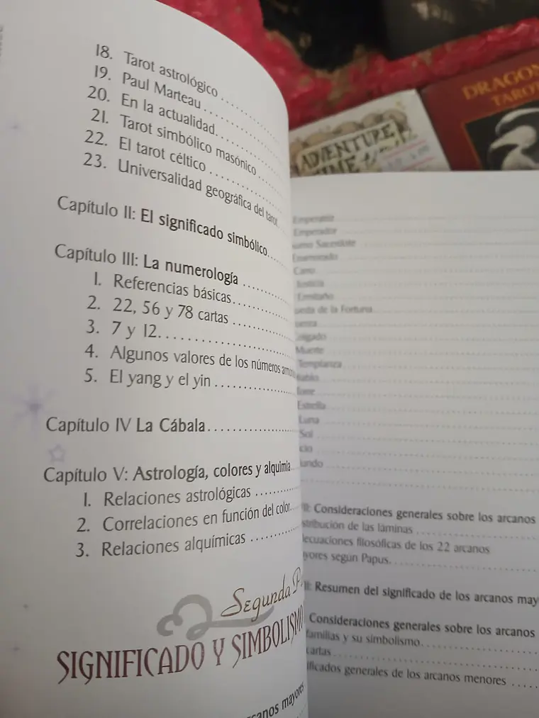 Pequeña Encicopledia del Tarot  6