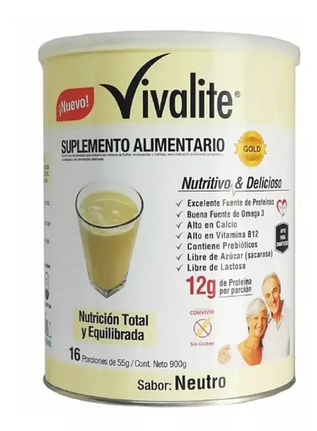 VIVALITE SUPLEMENTO GOLD SABOR NEUTRO