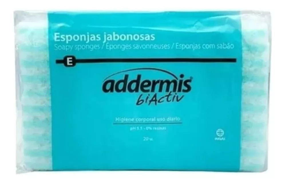 ADDERMIS BIACTIV ESPONJA JABONOSA B20 X 20