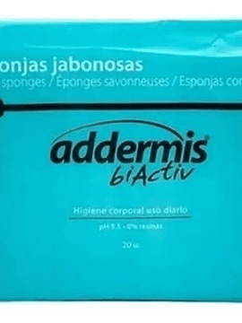 ADDERMIS BIACTIV ESPONJA JABONOSA B20 X 20