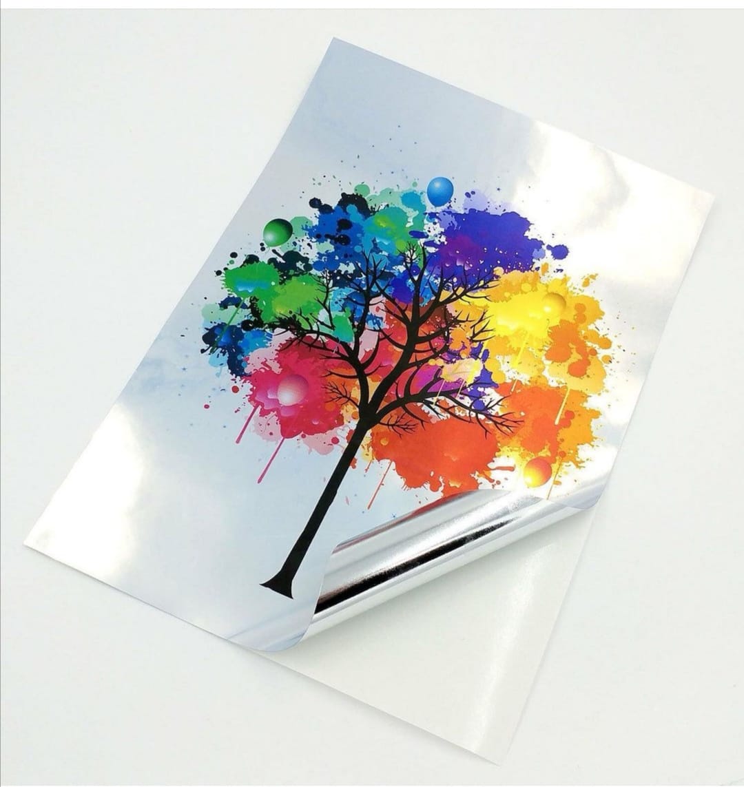 Vinilo Adhesivo Imprimible Transparente Waterproof (a prueba de agua)- A4 20 Hojas