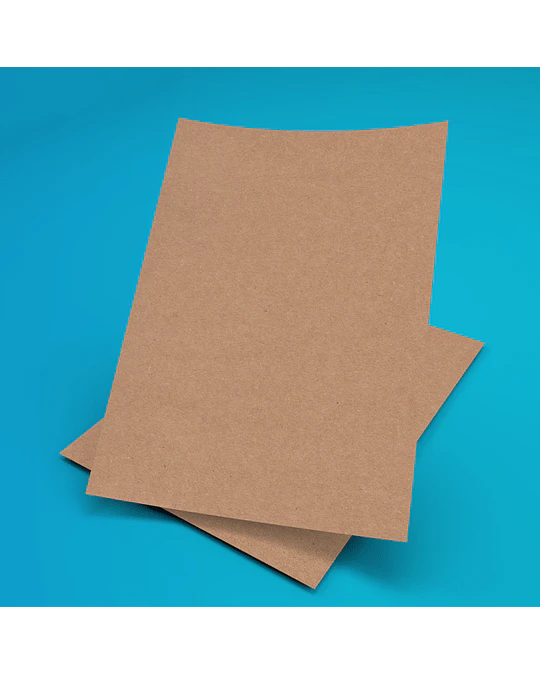 Papel Kraft Imprimible  200 gr 50 hojas  (19.4 cm x 50 cm)