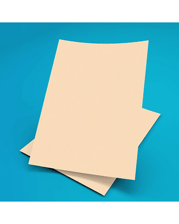 20,5 cm x 47 cm Opalina Imprimible Marfil 230g 50 Hojas