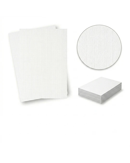 Opalina Hilada Blanca A4 200 g | Resma de 50 Hojas