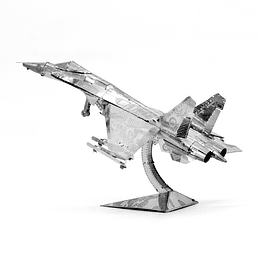 3d puzzle metalico Avión Air Force J-15